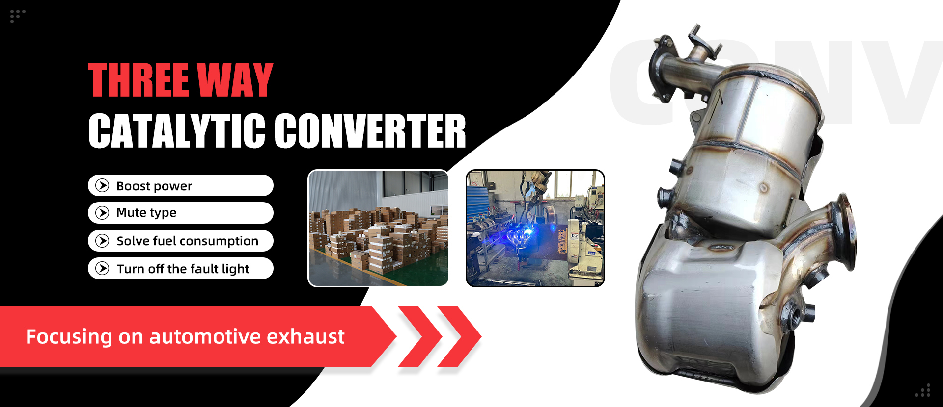 chất lượng Bộ phận ống xả bằng thép không gỉ nhà máy sản xuất